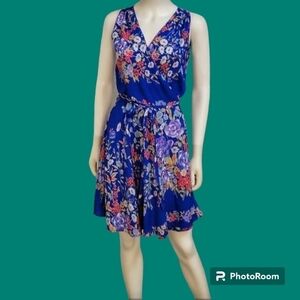 YUMI KIM Y2k Coquette Romantic Floral Wrap Tank Surplice Fairycore Dress